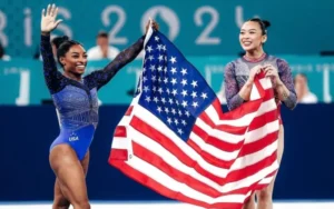 Read more about the article Shocking Truth: Suni Lee Reveals Why She & Simone Biles Stumbled at 2024 Olympics!