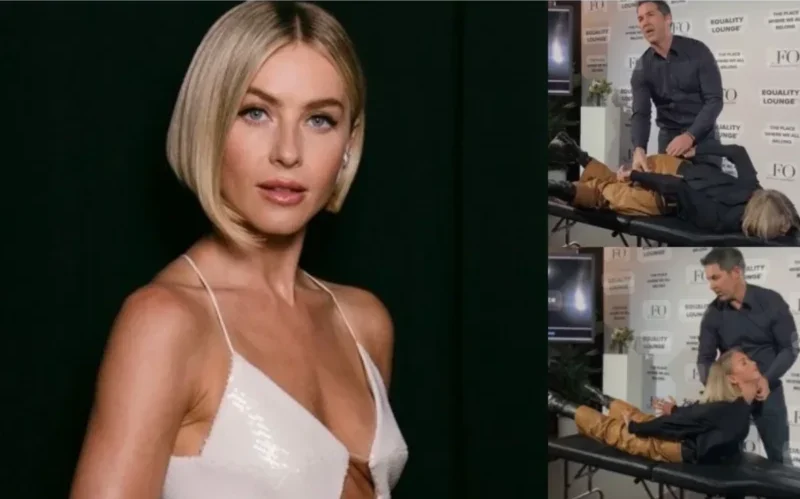 You are currently viewing Julianne Hough Hilariously Reacts to Viral Video: Demons Coming Out of My Butthole!