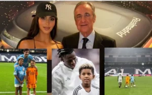 Read more about the article Kim Kardashian’s Son Saint Scores Big with Real Madrid Stars While She Embraces Her ‘Lunatic Soccer Mom’ Vibes!