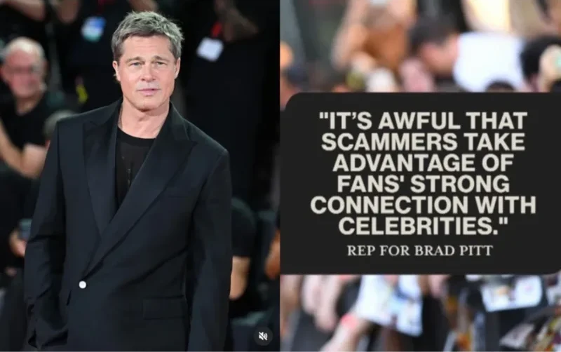 Read more about the article Brad Pitt Calls Out Scammers Who Stole $350K Using His Identity