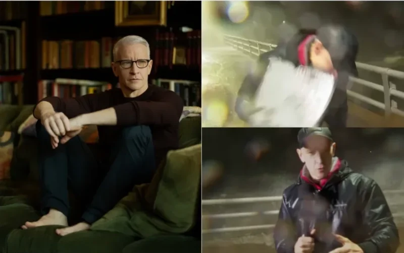 Read more about the article Anderson Cooper Struck by Hurricane Milton Debris During Live Broadcast