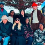 Rare Glimpse: Madonna Poses with Her 6 Children and Father in Holiday Photos