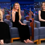 Why Angelina Jolie Walked Barefoot Into Her First Late-Night Interview in Years